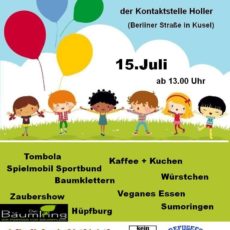 15. Juli 2018 – Straßenfest der Kontaktstelle Holler