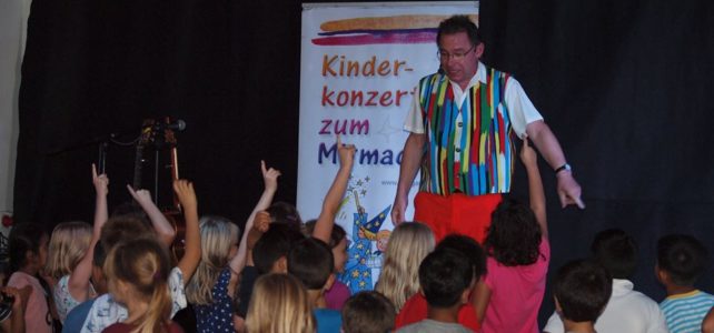 Rückblick Kinderkonzert zum Mitmachen am 20. September 2018