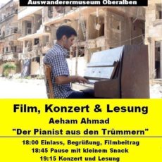 26. April 2019 – Aeham Ahmad und Souheil Rai in Oberalben