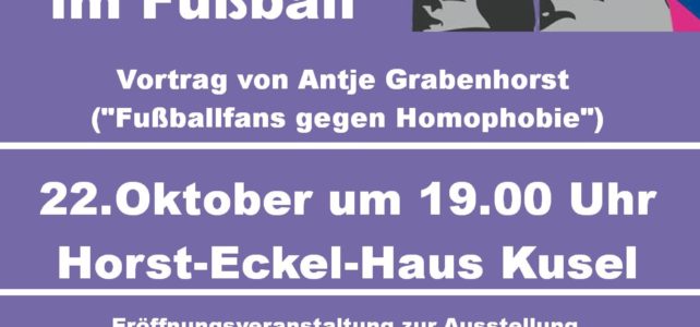 Rückblick Sexismus und Homophobie im Fußball 22.10.2018