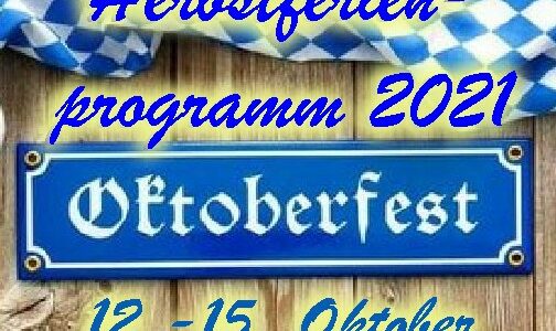 Herbstferienprogramm 2021 ab 12. Oktober